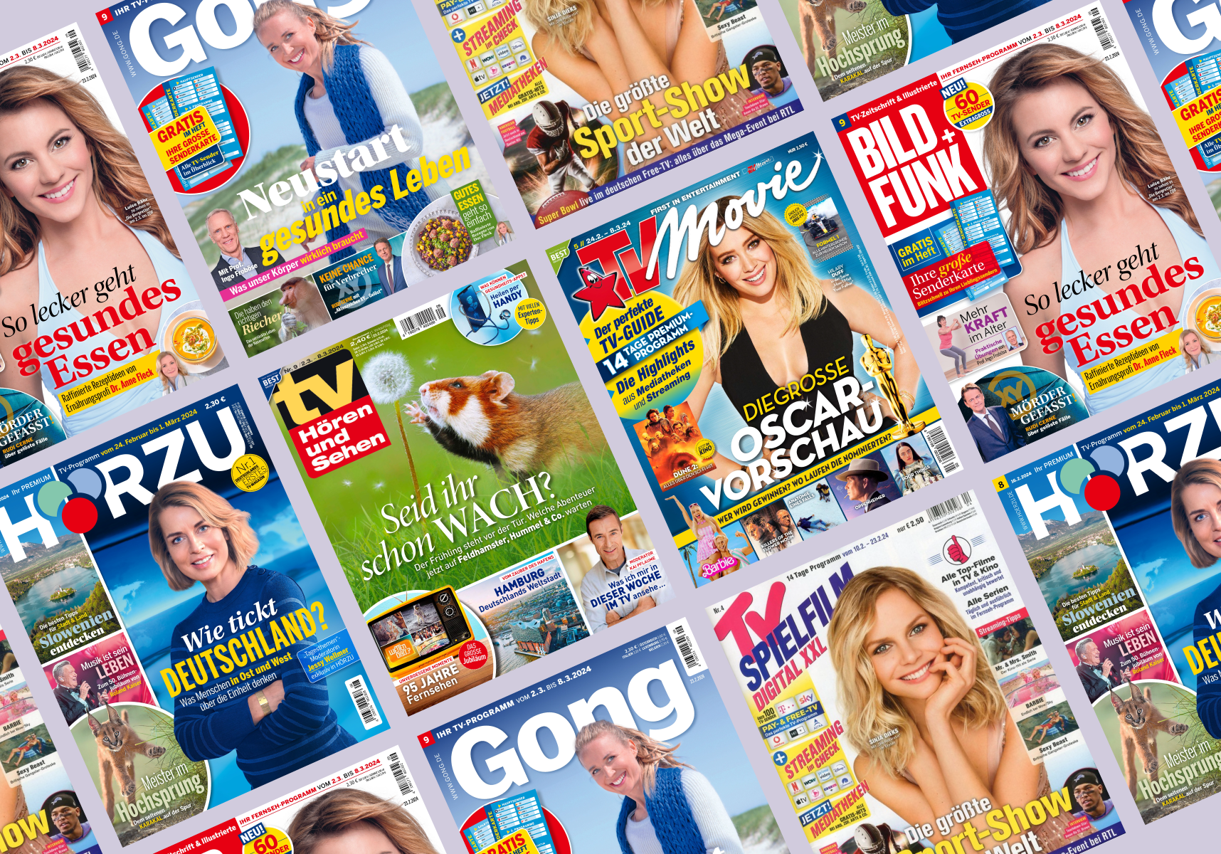 Zeitschriften im Abonnemen